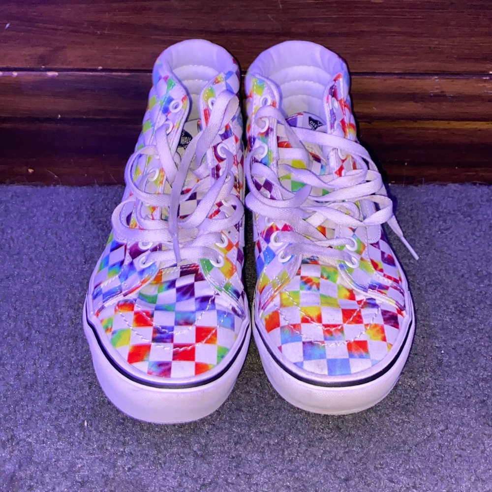 Vans Psychedelic Comfy Cush Sk8 Hi